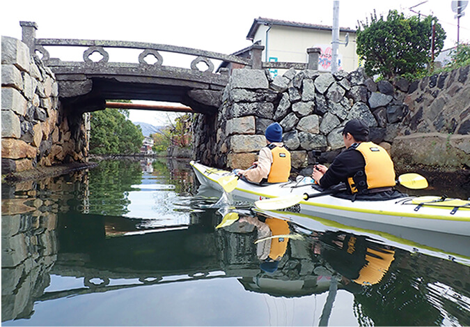 萩城下町パドルウォーキング